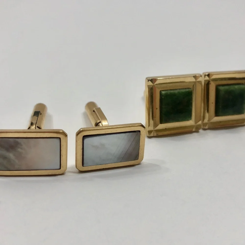 Two Pair Vintage Cuff Links
